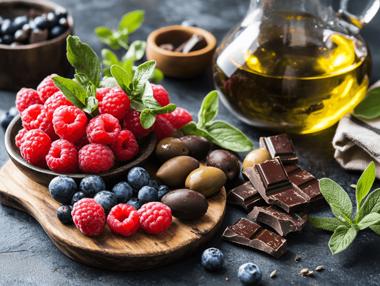 Polyphenol-rich foods